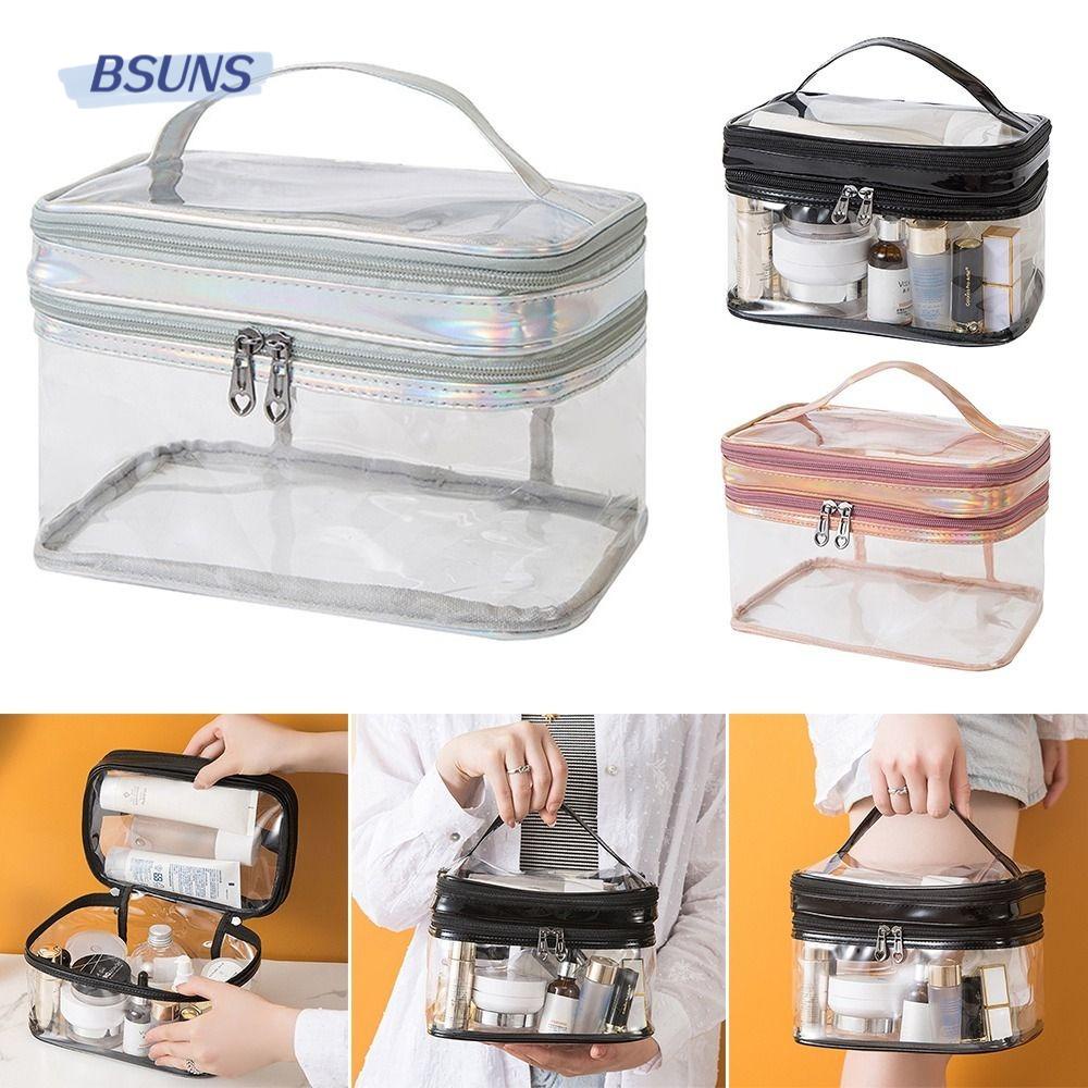 Túi Đựng Mỹ Phẩm Trong Suốt Cỡ Lớn Chống Thấm Nước Tiện Dụng