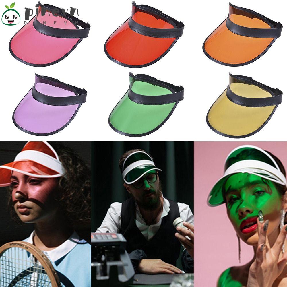 Mũ Lưỡi Trai Bằng Nhựa PVC Trong Suốt Thời Trang Mùa Hè