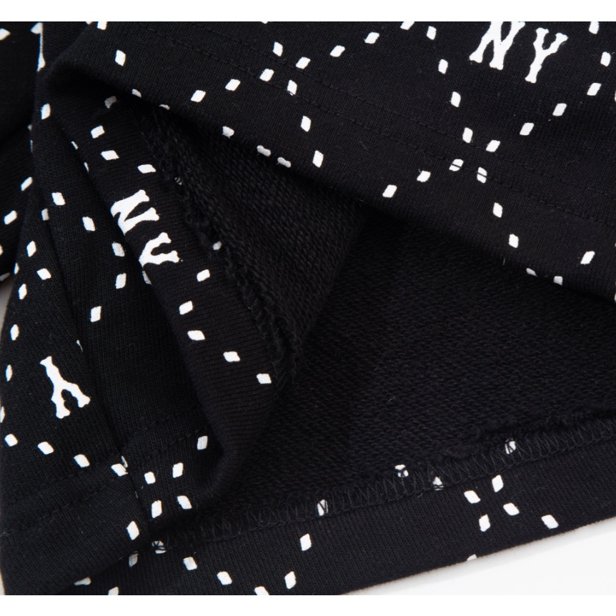 Hàng Có Sẵn! Quần Short Lưng Thun Thêu Logo MLB Thời Trang Mùa Hè Cho Nam Và Nữ