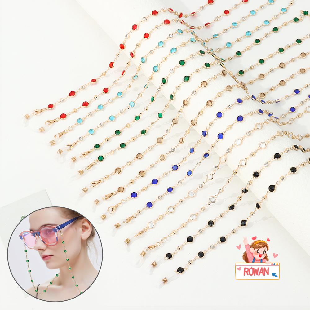 Dây Chuỗi Hạt Thủy Tinh Gắn Mắt Kính Phong Cách Vintage|Phụ Kiện Đeo Mắt Chuyên Dụng Chất Lượng