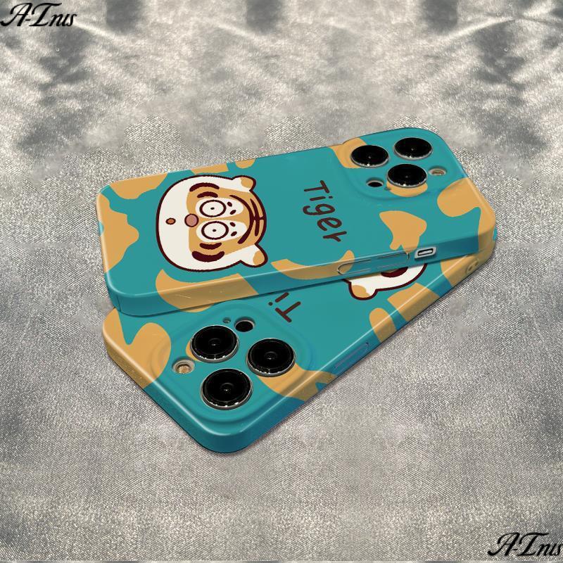 Ốp Điện Thoại Mềm Chống Sốc In Hình Hổ Cho Iphone 14pro Plus 7813 12 6Inmax 11 IBNM