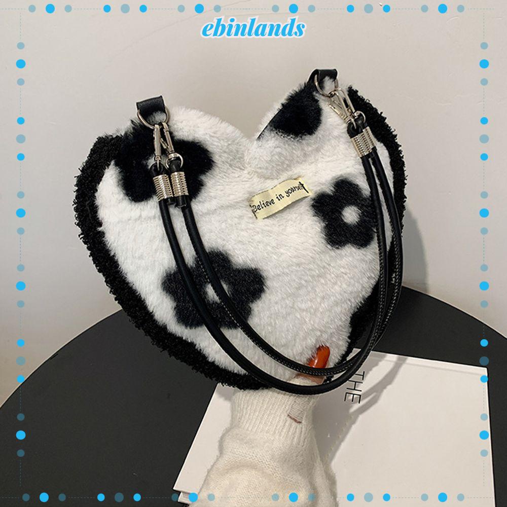 Túi Xách Đeo Vai Phủ Lông Mềm Thời Trang Dành Cho Nữ