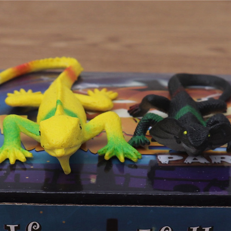 Thằn Lằn Nhựa PVC Nhiều Màu Sắc Đồ Chơi Cho Bé