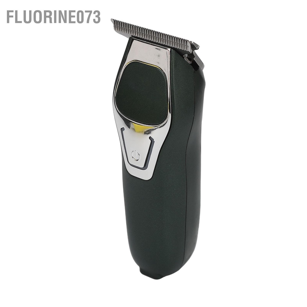 Fluorine073 Tông Đơ Cắt Tóc Điện Tử Lá Thép Không Gỉ Mini Cho Quý Ông Tại Nhà