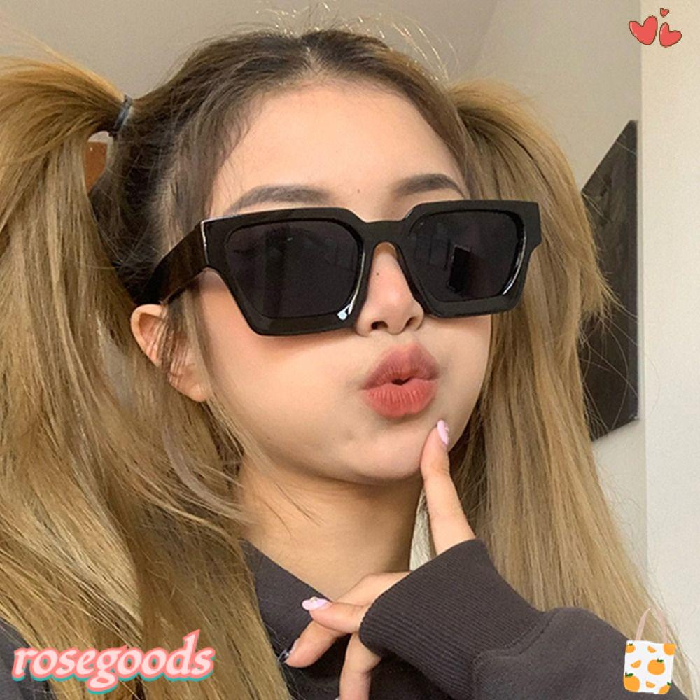 Kính Mát Vuông Nhỏ Chống Tia UV400 Thời Trang Cho Nam Nữ