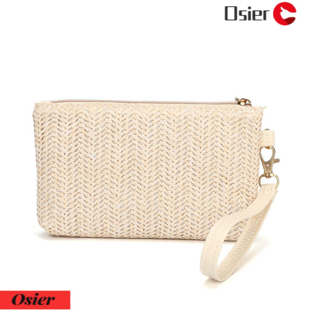 Ví Đựng Thẻ Bằng Vải Bện 1 Cái Thời Trang Dành Cho Bạn Nữ