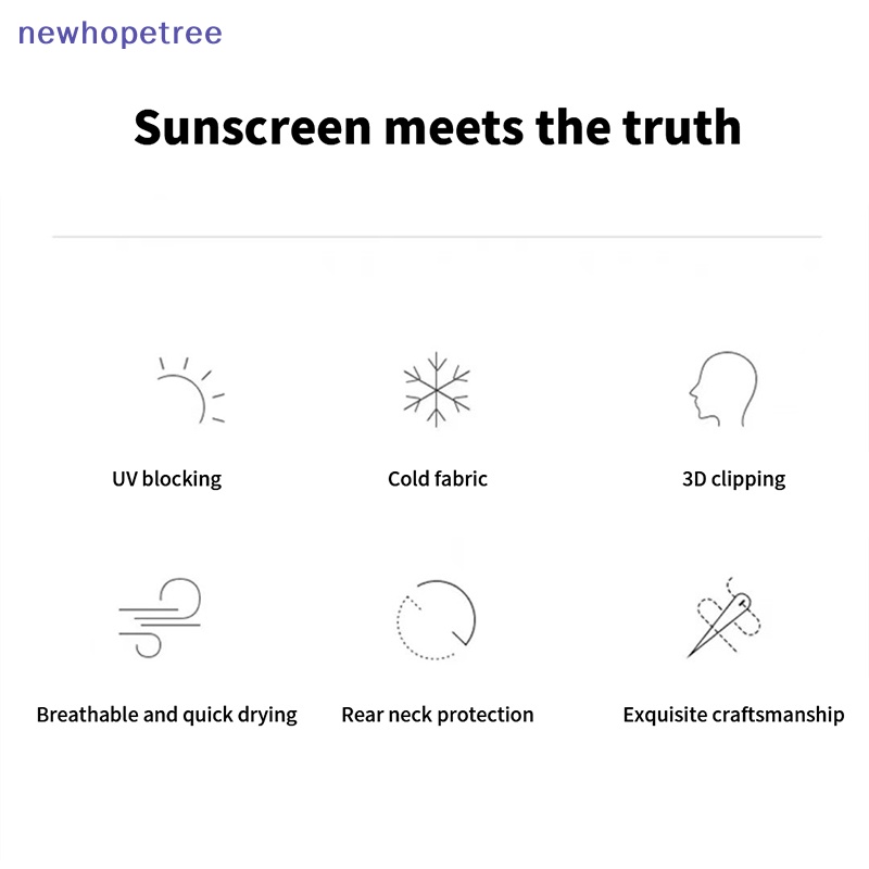 Ntvn Khăn Quàng Cổ Lụa Lạnh Che Mặt Bảo Vệ Toàn Diện Thoáng Khí Chống Nắng Và Câu Cá Ngoài Trời Mùa Hè OIK