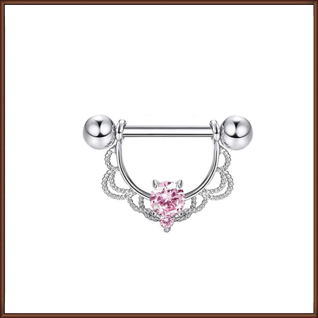 Khuyên Xỏ Cơ Thể Bằng Thép Không Gỉ Hình Chữ U Thời Trang Dành Cho Nữ