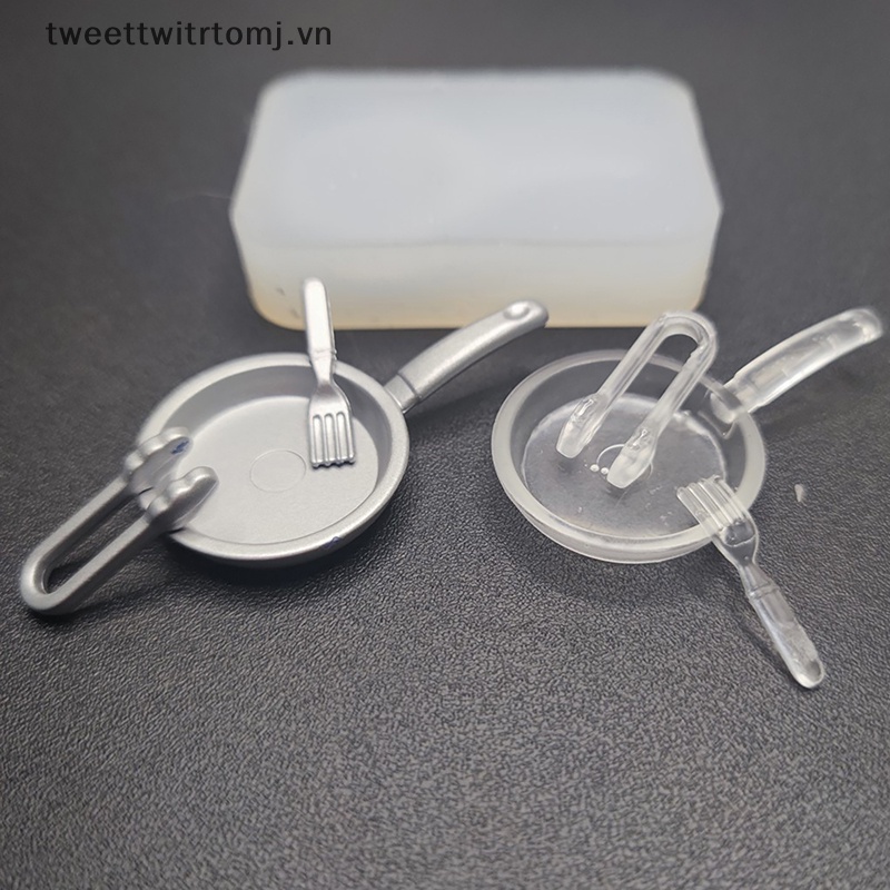 Khuôn Silicon Làm Bánh Mini Trang Trí Nhà Búp Bê