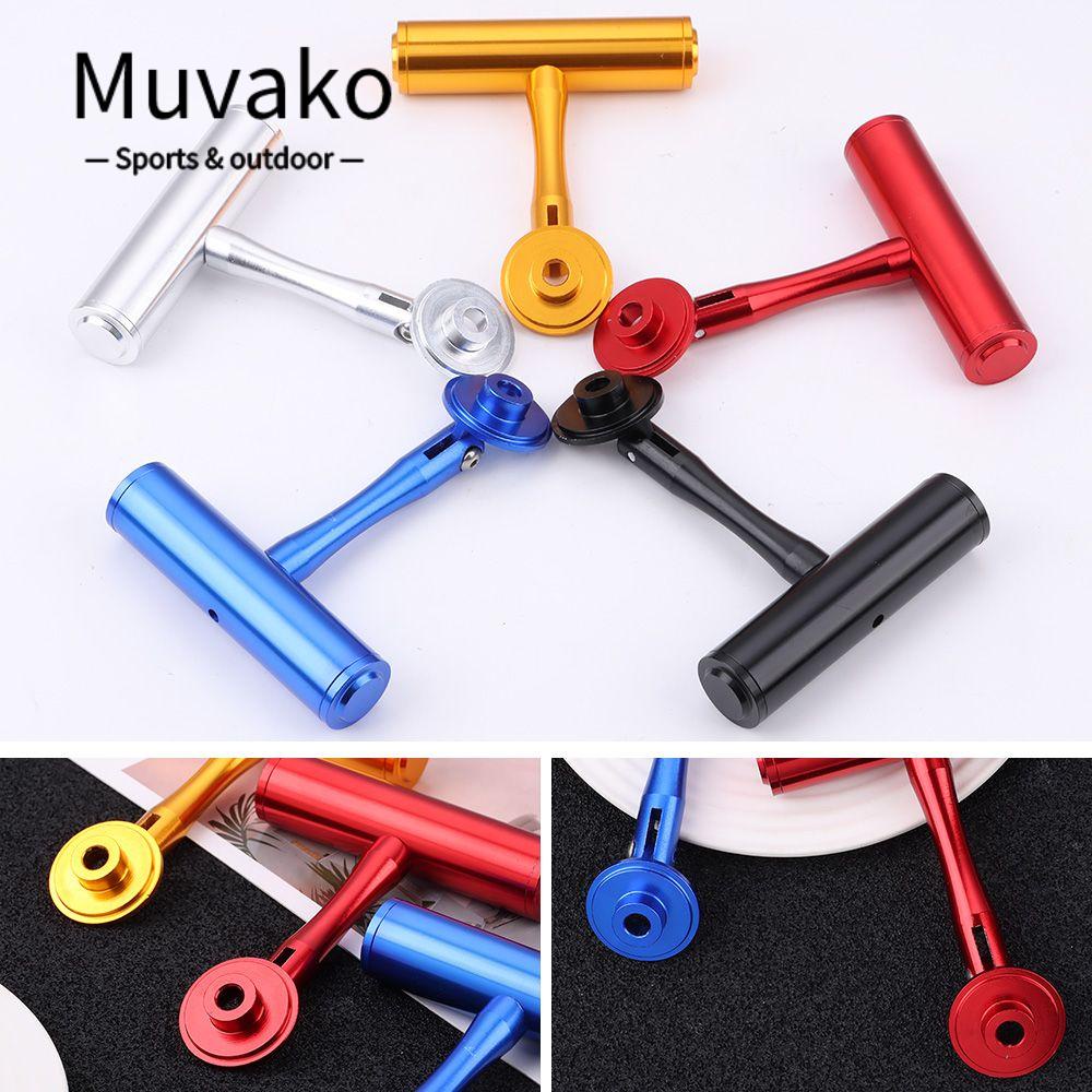 MUVAKO Giá Đỡ Điện Thoại Bằng Hợp Kim Nhôm Hình Chữ T Gắn Tay Lái Xe Đạp