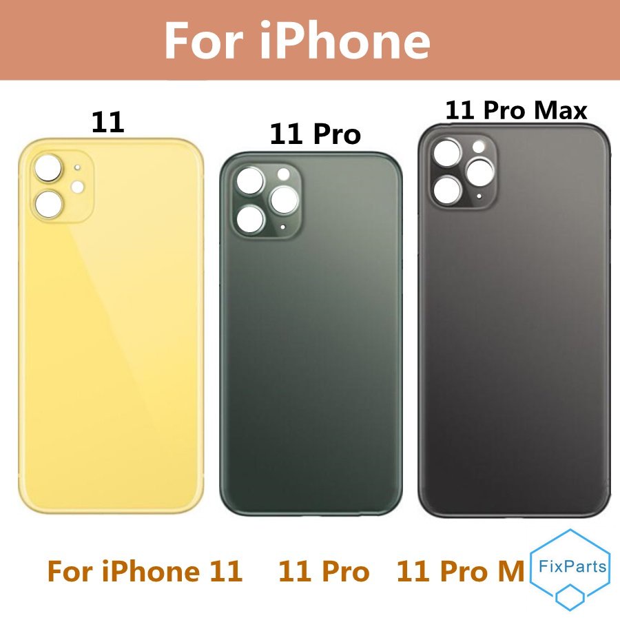 Nắp Đậy Pin Thay Thế Chuyên Dụng Cho iphone 11 Pro Max iphone 11 Ốp