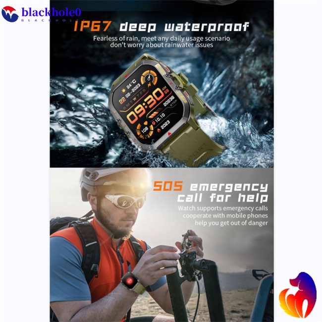 Đồng Hồ Đeo Tay Thông Minh Bluetooth Chống Thấm Nước Có Chức Năng Gọi Điện Theo Dõi Sức Khỏe Cho IOS