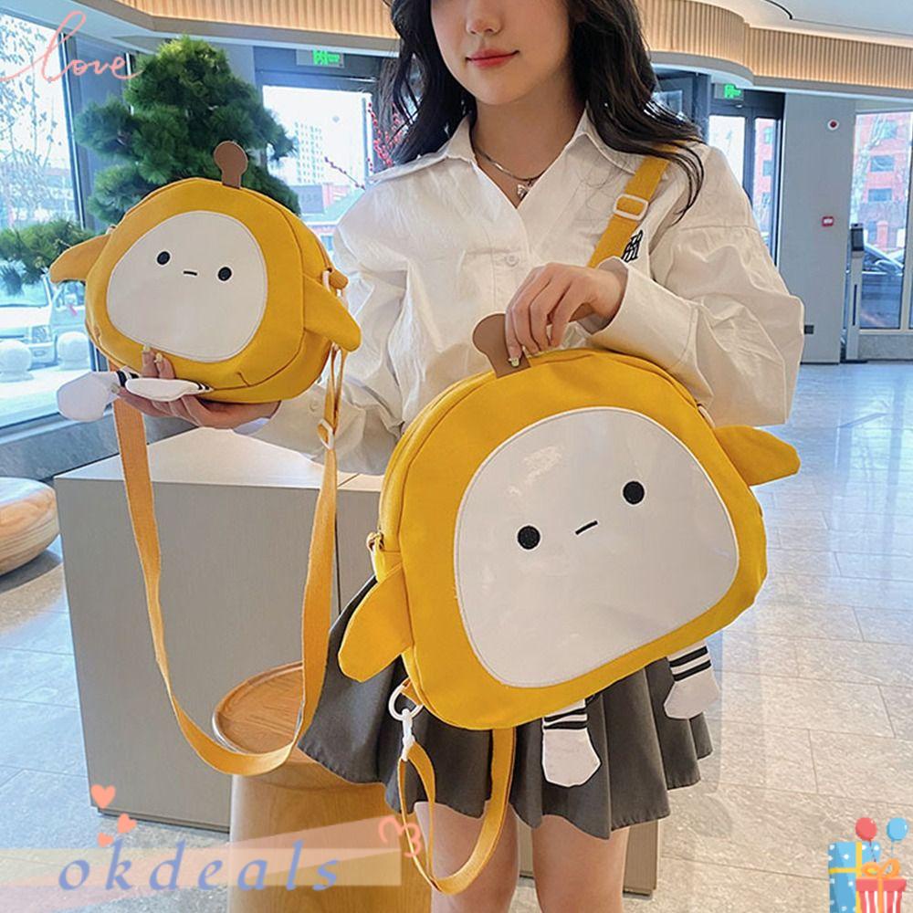 Ba Lô Đeo Vai Cỡ Lớn Hình Búp Bê Dễ Thương Cho Nữ