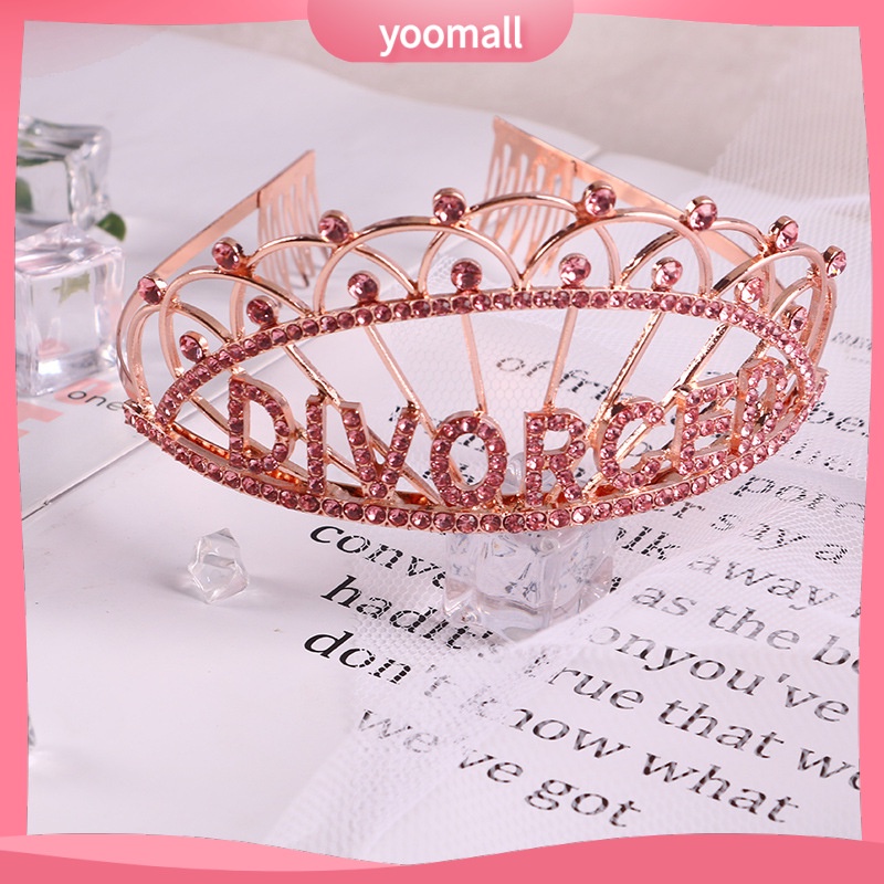 Cài Tóc Hình Vương Miện Đính Đá Sang Trọng Cho Nữ