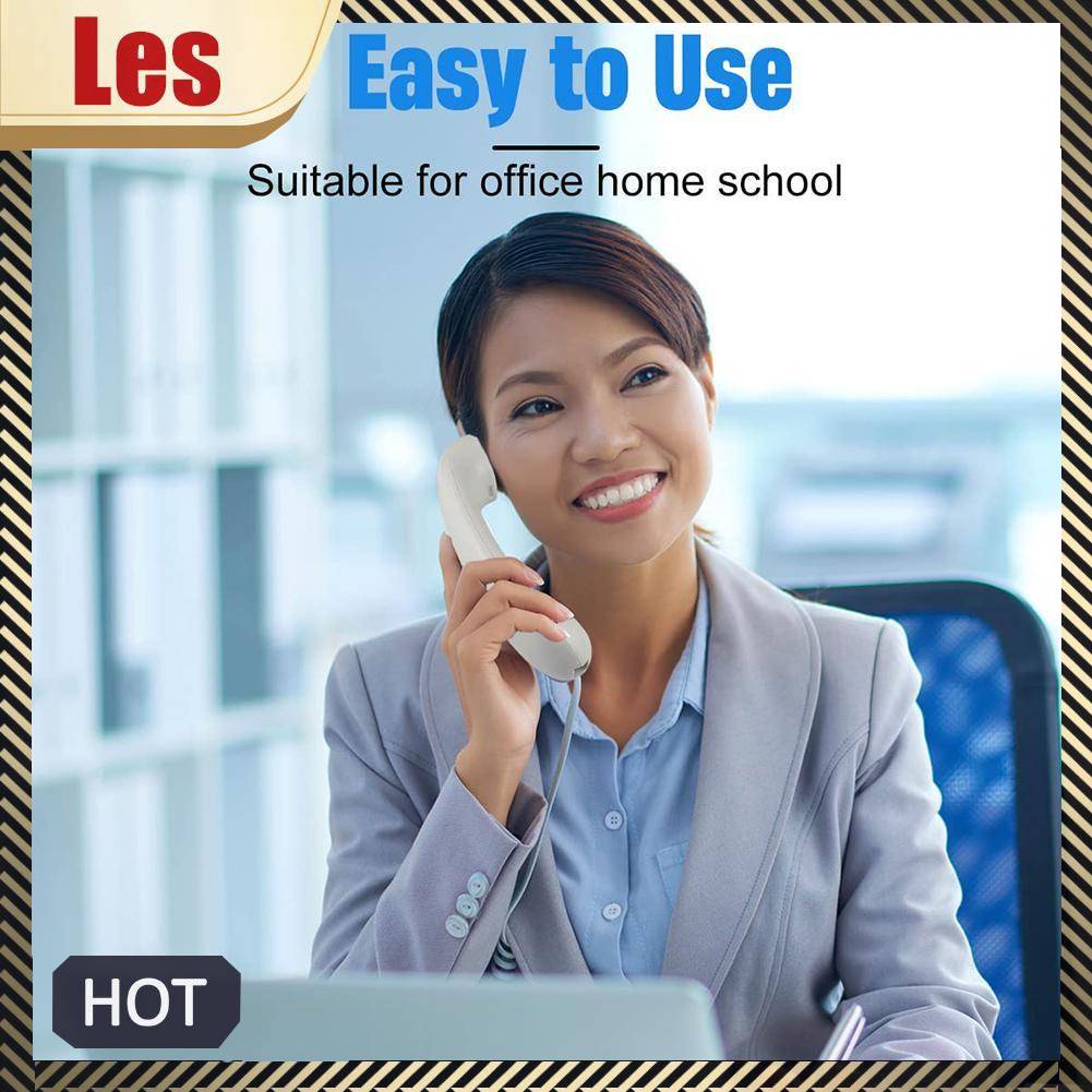 Điện Thoại Di Động Landline Có Dây Gắn Tường Nút Lớn Cho Nhà Ở / Khách Sạn