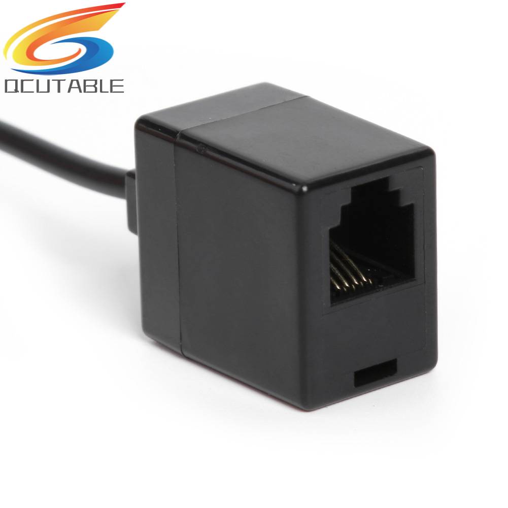 Cáp ChuyểN ĐổI Âm Thanh RJ45 8P8C ĐầU CắM Sang Lỗ CắM RJ11 6P4