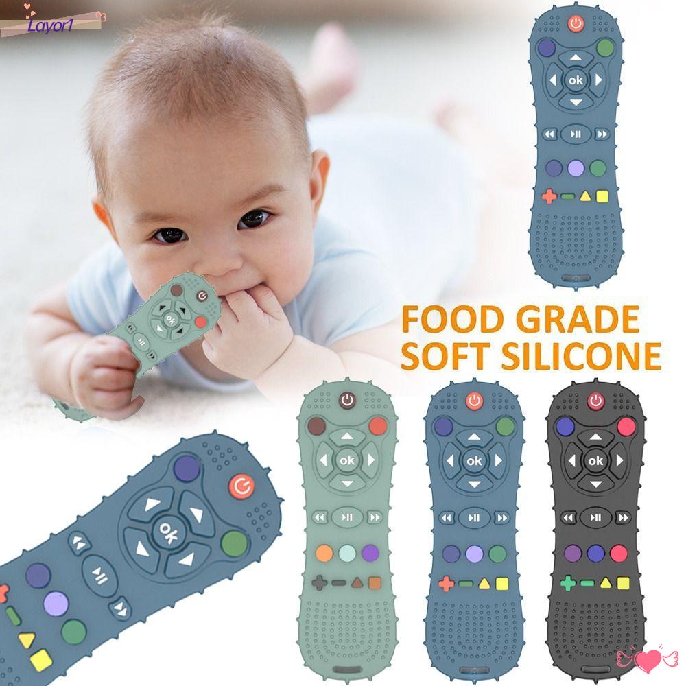 LAYOR1 Đồ Chơi Nhai Gặm An Toàn Hình Điều Khiển Từ Xa 1 Cái Cho Trẻ Em