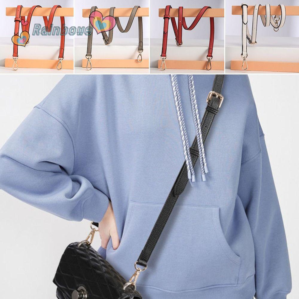 RAINBOW Dây Da Đeo Chéo Vai 130cm Có Thể Điều Chỉnh Dành Cho Nữ