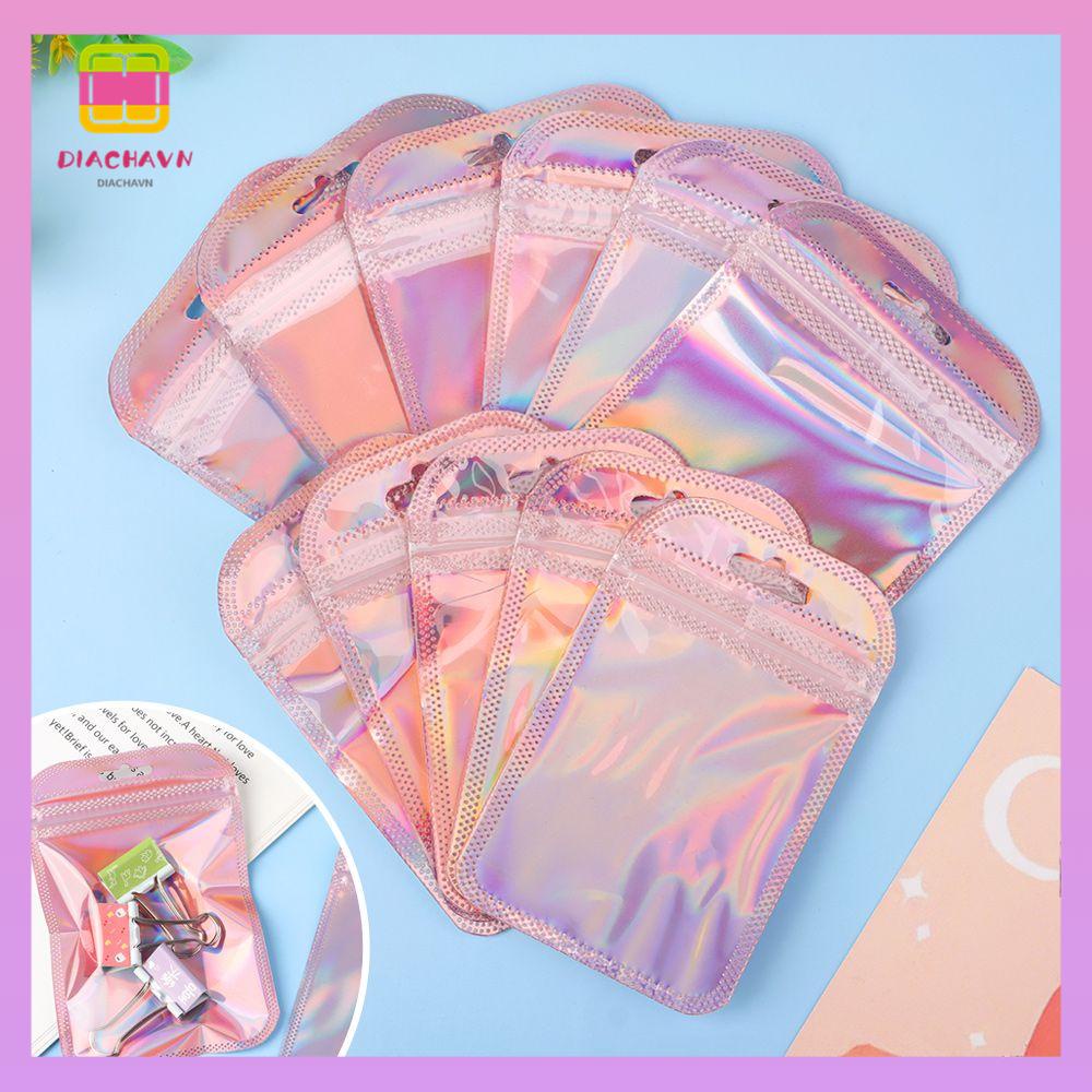 DIACHAVN Set 50 Túi Zip Đựng Trang Sức Cao Cấp Tiện Dụng