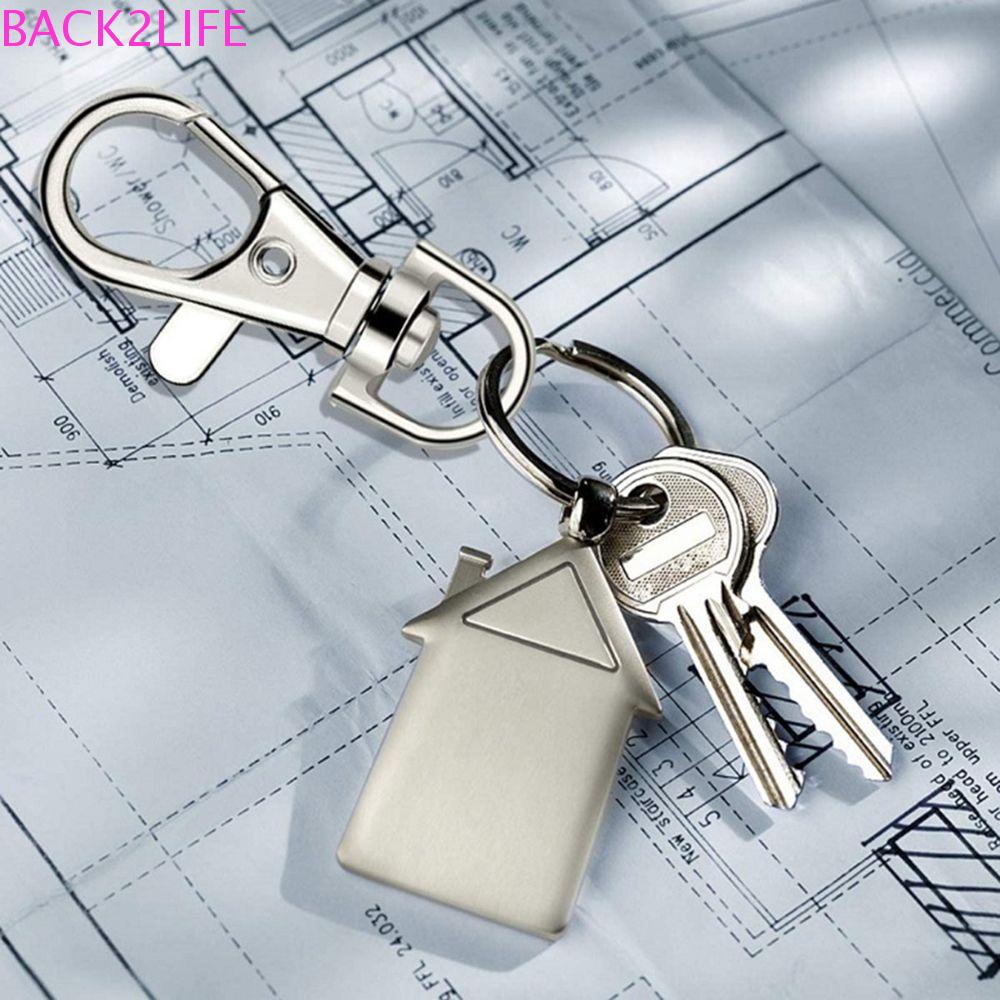 BACK2LIFE Móc Khóa Bằng Hợp Kim Dùng Làm Trang Sức DIY Cho Nam