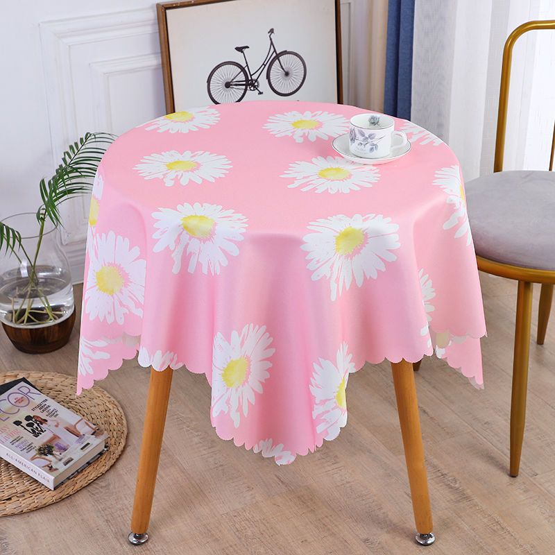 Khăn Trải Bàn Hình Vuông / Tròn / Chữ Nhật Trang Trí Phòng Khách