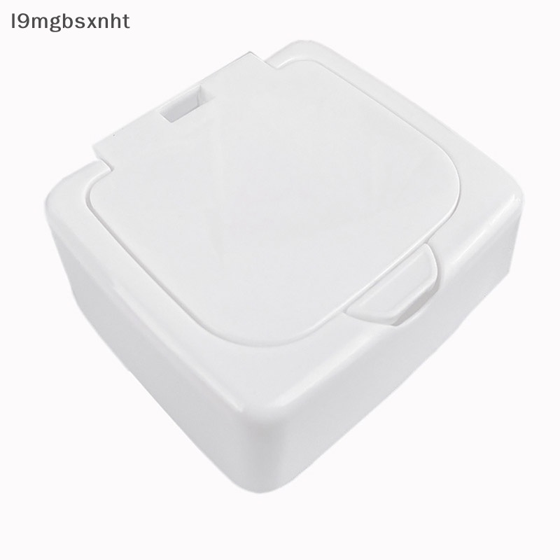 OOO dễ thương nút nhựa Máy tính để bàn hộp lưu trữ jewlery Organizer trường hợp với nắp Sticker uuu