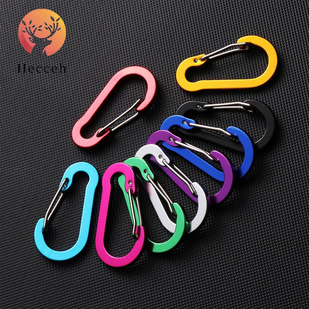 HECCEH Set 5 Móc Khóa Ba Lô Đa Năng Bằng Hợp Kim Nhôm