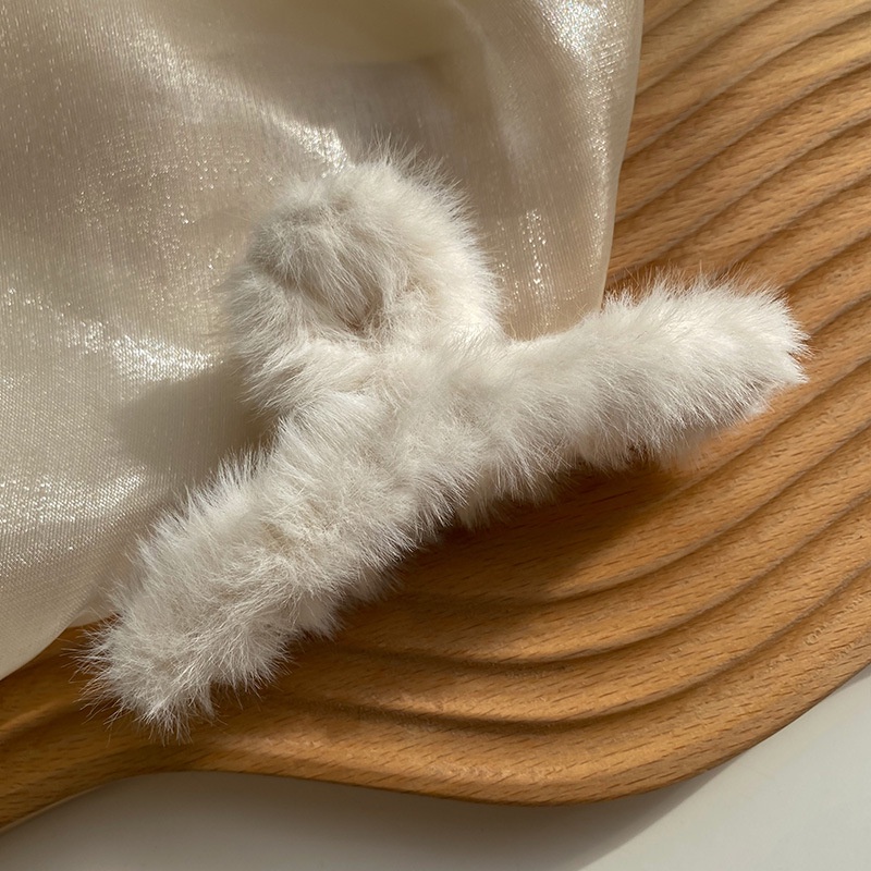 Kẹp Tóc Hình Cá Mập Bằng Lông Nhung Dễ Thương Xinh Xắn