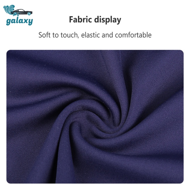 Galaxy Áo Thun Thể Thao Dài Tay Cổ Đứng Phối Màu Tương Phản Thoáng Khí Có Khóa Kéo Thời Trang Cho Nam