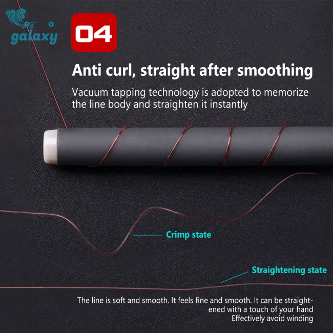 Galaxy Cuộn Dây Câu Cá Chuyên Dụng 100m 0.8-12# Cuộn Dây Nylon Mềm Siêu Bền Dùng Làm Trang Sức Diy