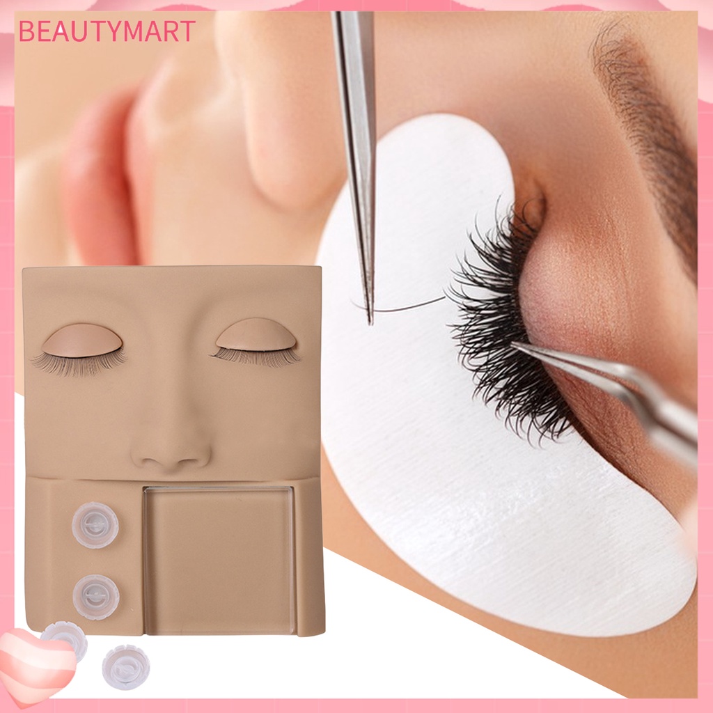 1 Bộ Lông Mi Giả Ba Chiều Luyện Tập Trang Điểm Ba Chiều Có Thể Tháo Rời