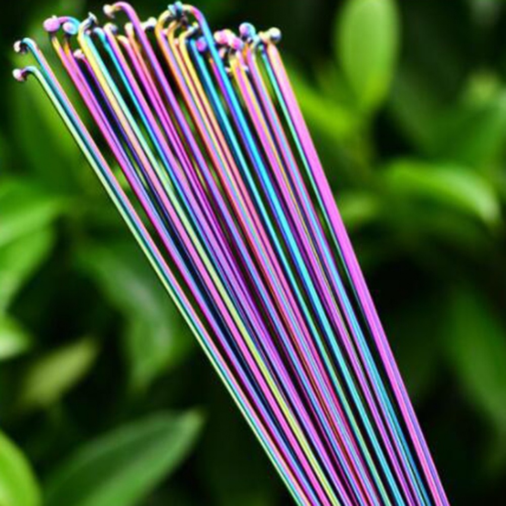 Căm Xe Đạp Leo Núi Nhiều Màu Bằng Thép Không Gỉ 304