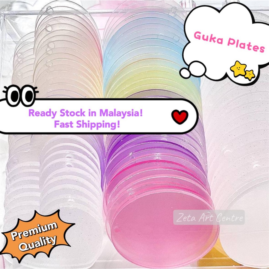 Cuckoo Bộ Thẻ Sticker Thẻ Goo Trong Suốt Tự Làm Lấp Lánh Gradient Móc Khóa Acrylic Mặt Dây Chuyền Laser Phụ Kiện Sinh Viên royal1.vn