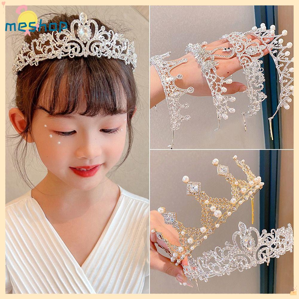 ME Vương Miện Công Chúa Đính Pha Lê Sang Trọng Cho Bé Gái