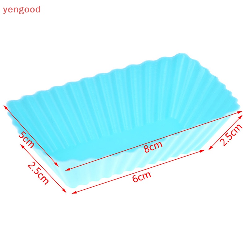 Set 12 Khuôn Silicone Làm Bánh Cupcake Tái Sử Dụng Tiện Lợi