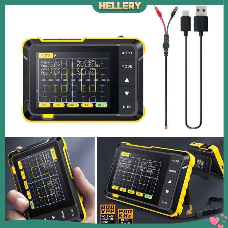 Máy Đo Dao Động Kỹ Thuật Số Cầm Tay 200KHz 400V Dùng Sửa Chữa Điện Tử DIY