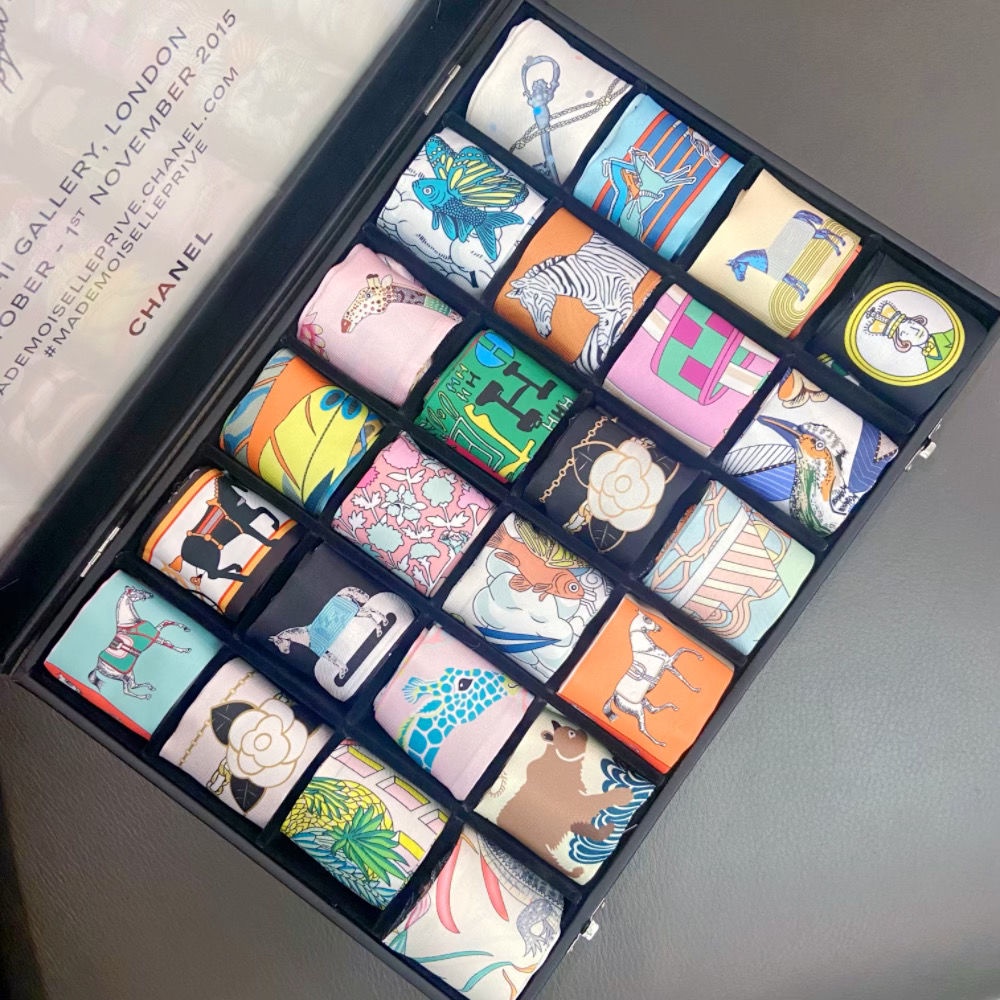 Khăn Quàng Cổ Lụa Dáng Dài Thắt Nơ Phong Cách Mới