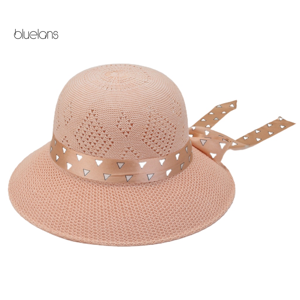 Mũ Vành Tròn Mềm Mại Chống Nắng Thiết Kế Lỗ Thông Hơi Thời Trang Mùa Hè Cho Nữ