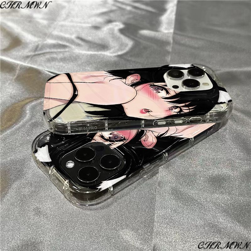 Ốp Điện Thoại Mềm Trong Suốt Họa Tiết Hoạt Hình WGZR Cho iPhone14promax8 / 1312 Cute plusxr117