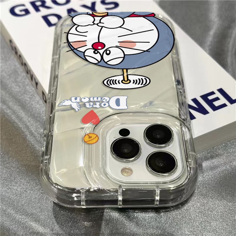 Ốp Điện Thoại Mềm Trong Suốt Hình Mèo Dễ Thương Cho iPhone14promax 1312 / 11 7 / 8plus xr / sins LI0A