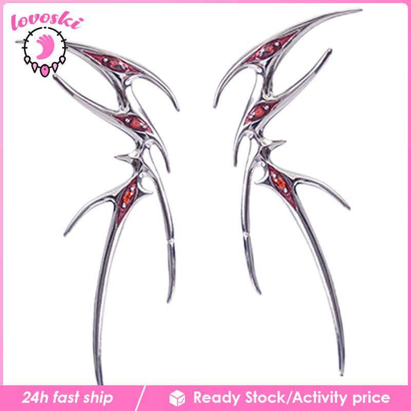 Bông Tai Đeo Vành Tai Phong Cách Gothic Punk Cho Halloween