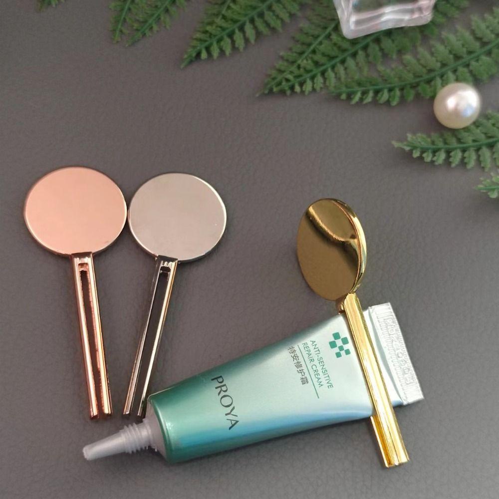 YNATURAL Dụng Cụ Ép Kem Đánh Răng Bằng Kim Loại Màu Vàng Hồng