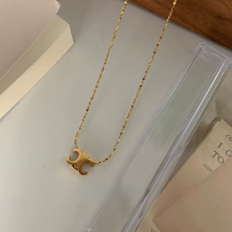 Dây Chuyền Bằng Thép Titan Thiết Kế Độc Đáo Thời Trang Cho Nữ