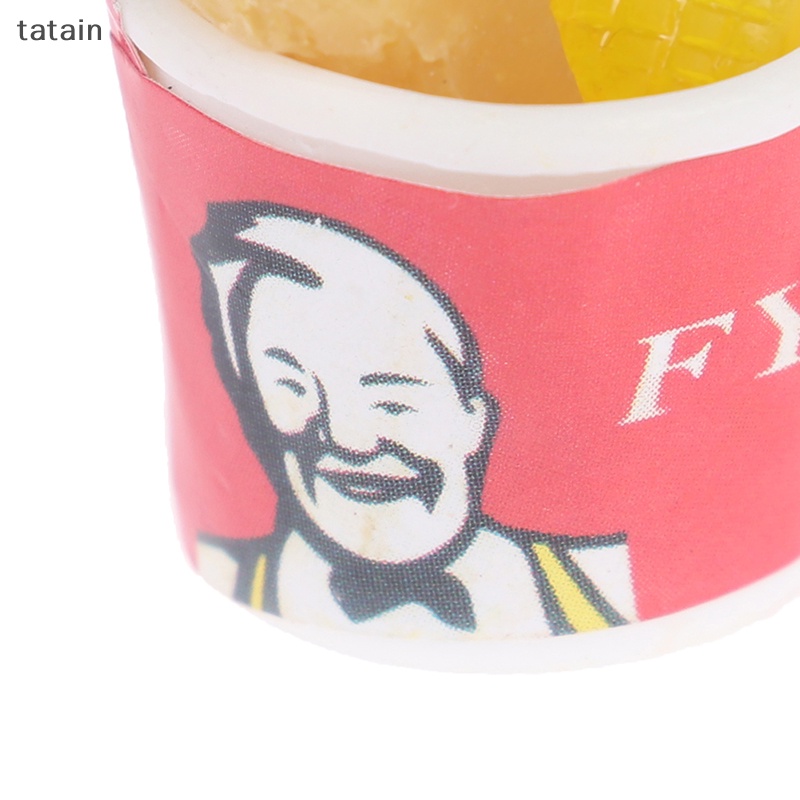 Xô Đựng Bánh Hamburger Tỉ Lệ 1: 12 Trang Trí Nhà Búp Bê