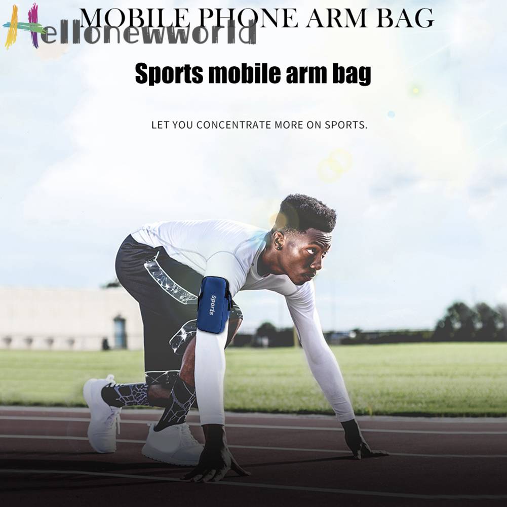 Túi Đựng Điện Thoại Đeo Cánh Tay Chống Thấm Nước Tiện Dụng Khi Tập Thể Thao