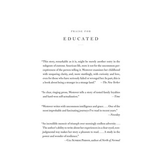 Sách ngoại văn: Educated: A Memoir (New York Times Bestseller)