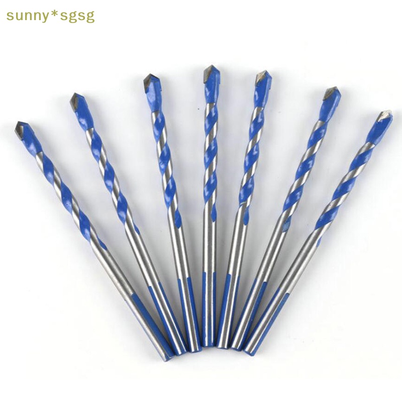 Sunny * SGSG 1 mũi khoan chất lượng cao đa năng 3mm to12 mm màu xanh dương mũi khoan xoắn mới