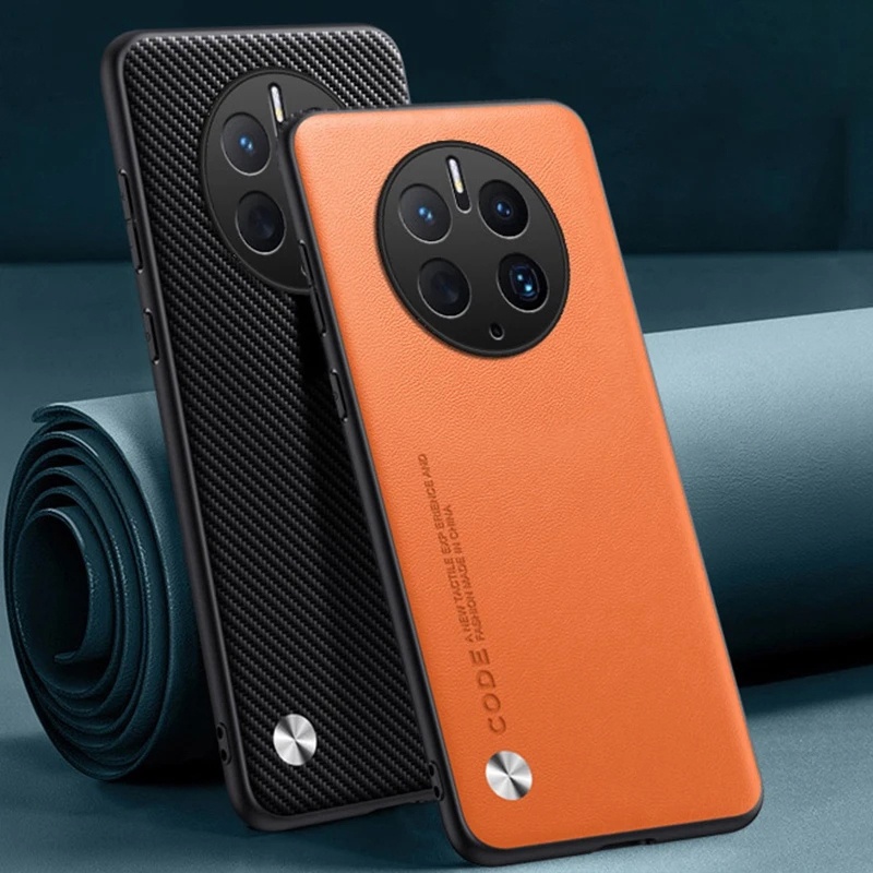 Dành cho Huawei Mate 50 / Mate 50 Pro / Mate 40 / Mate 40 Pro Vỏ da PU mờ sang trọng chống sốc