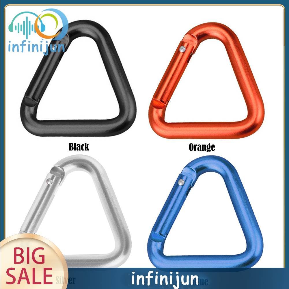 Móc Khóa Đa Năng Hình Tam Giác Tiện Lợi Cho Dã Ngoại