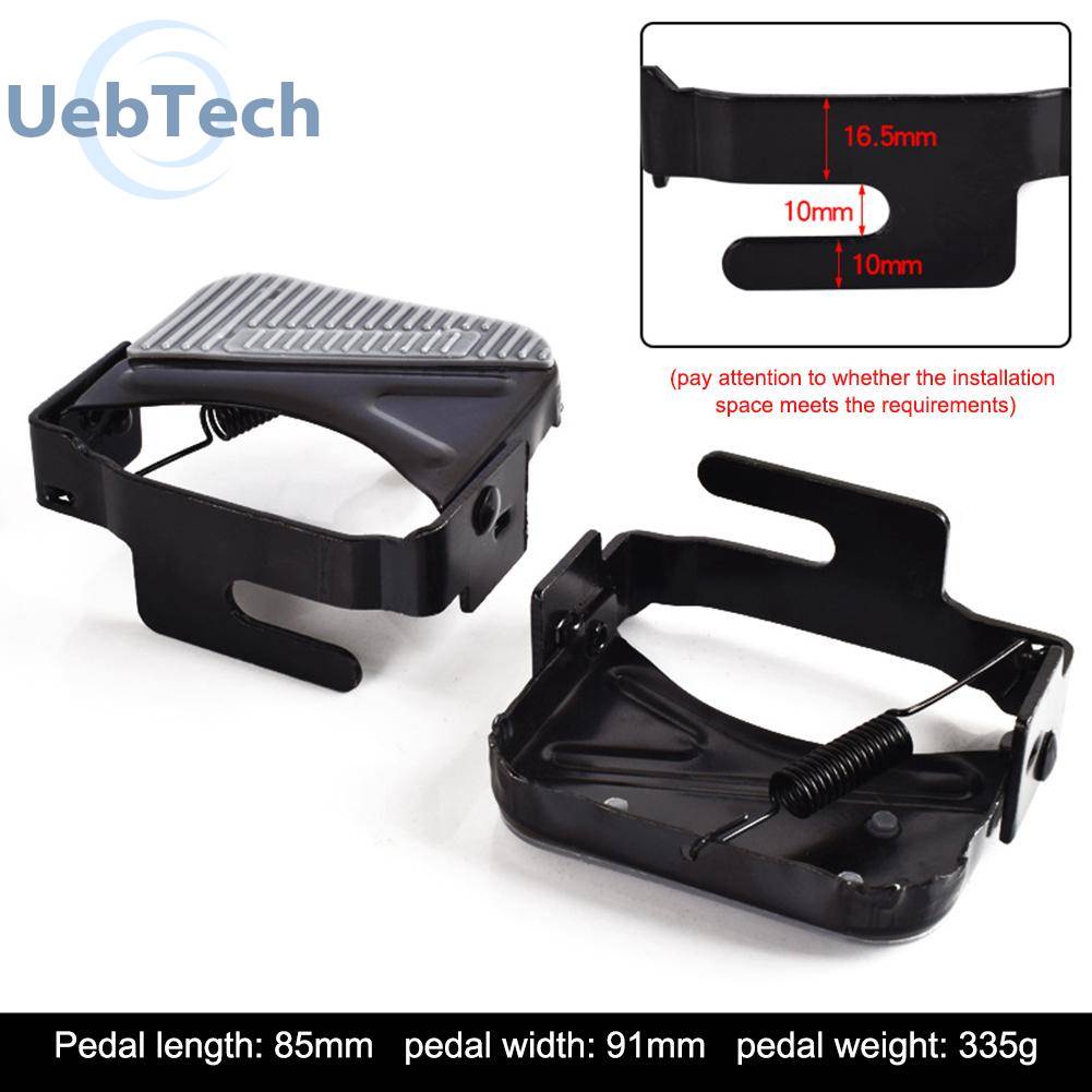 Set 1 Cặp Bàn Đạp Xe Đạp Leo Núi Gấp Gọn Tiện Lợi